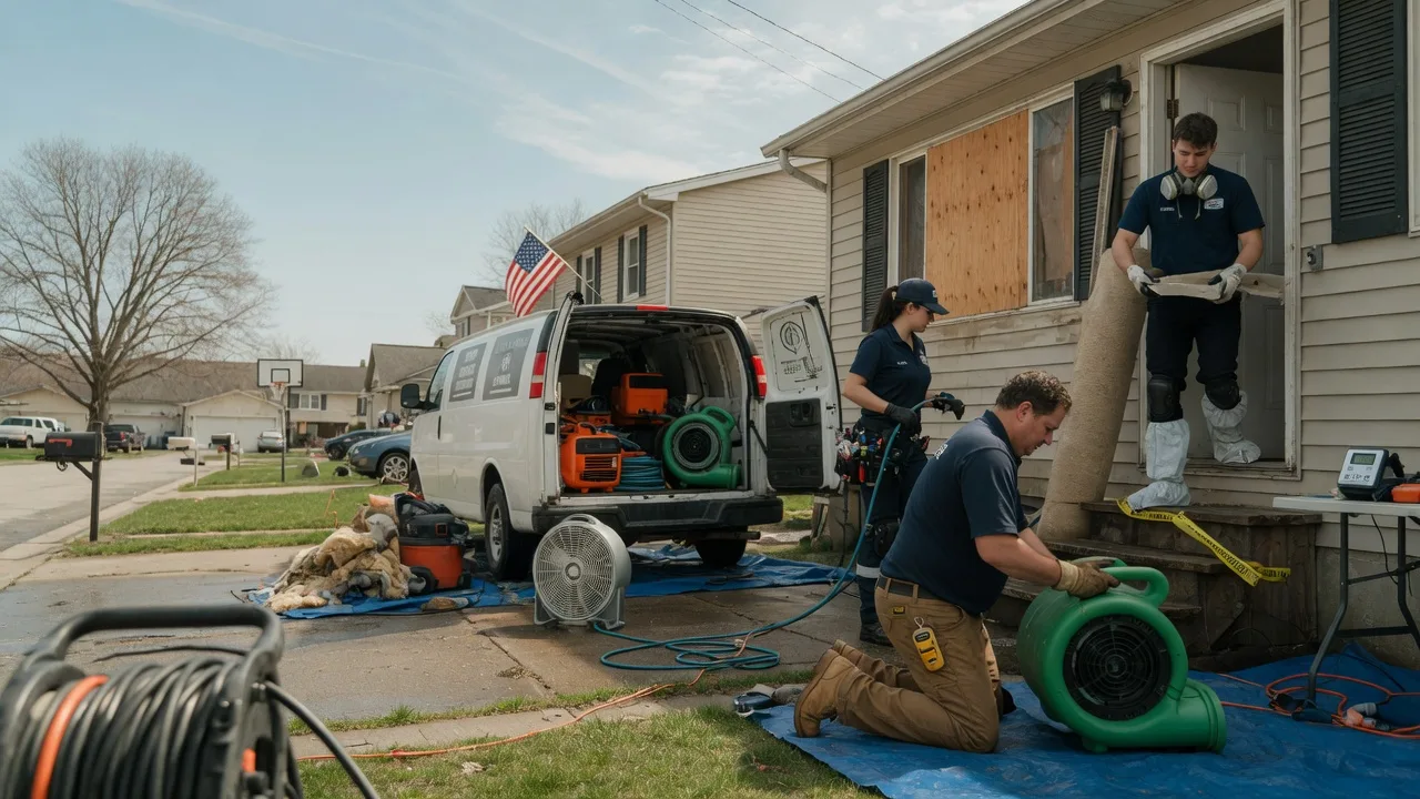 Water Damage Restoration in Deshler, OH near me